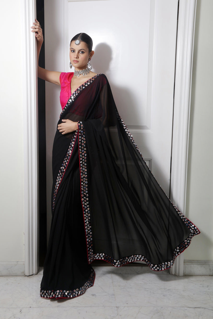 Raat chandni saree - made to order