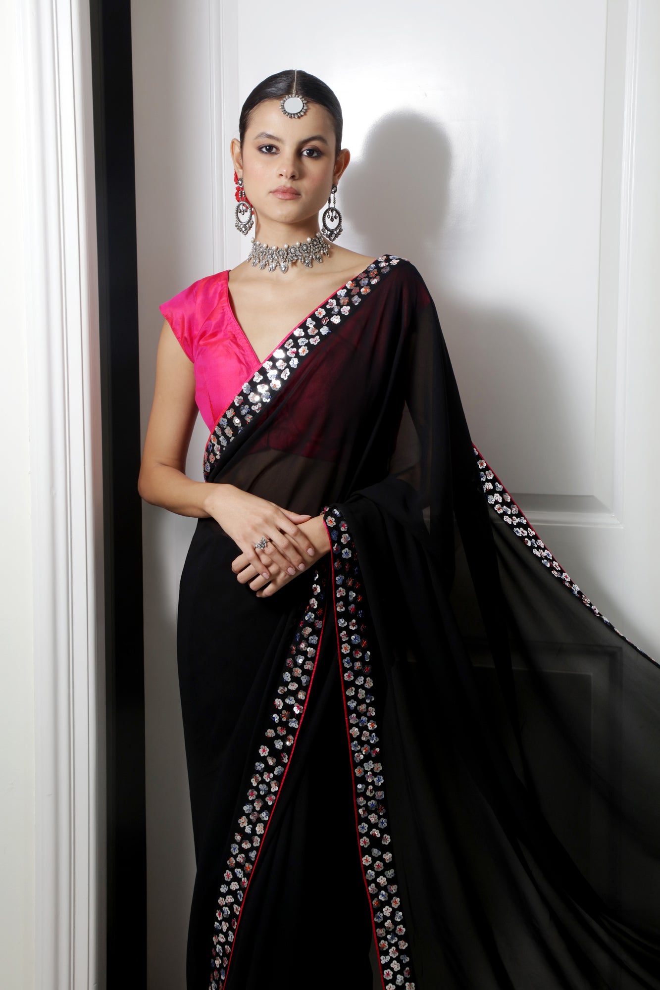 Raat chandni saree - made to order