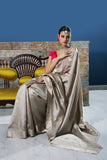 London grey saree