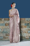 Mauve affair saree