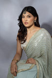 Saloni sequins saree