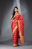Lal panchi saree