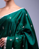 Teal saree