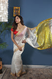 Leher peela Saree