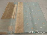 Mint Organza Saree